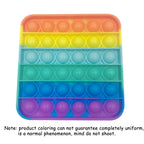Push Pop Fidget Toy – Rainbow Bubble Sensory Stress Relief Game