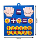 Counting Felt Toy – Montessori Math & Number Learning Game