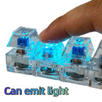 Mechanical Keyboard Key Tester – LED Keycap Fidget Keychain
