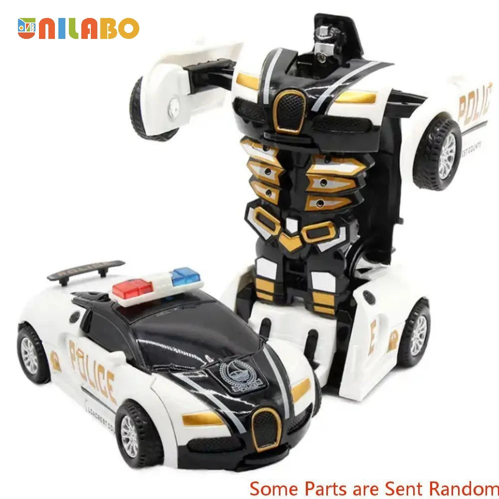 Transformable Robot Car – Diecast Toy