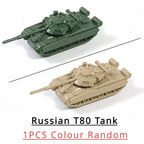 Tank Model Kit – 1:144 Scale Military Tank Set