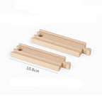 Wooden Train Track – Railway Track Connector & Assembly Set