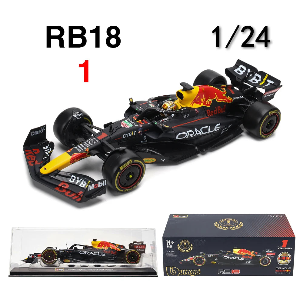 1:24 F1 Diecast Model Car – Metal Racing Collectible