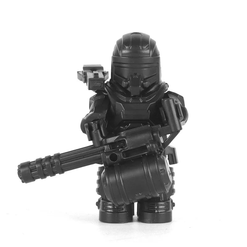 Halloween Building Blocks – Small Brick Ghost & Skeleton Model