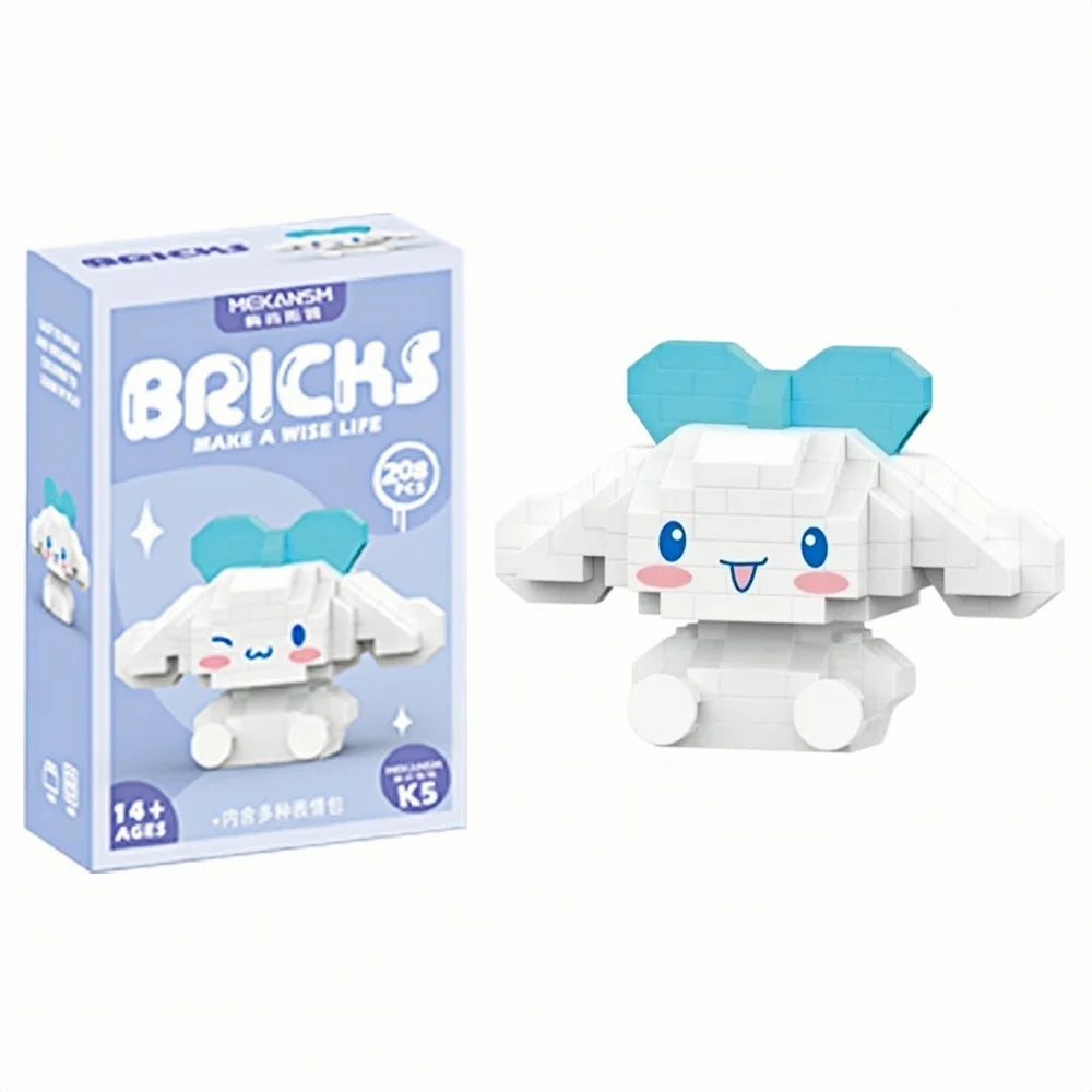 Building Block Figures – Mini Cartoon Set