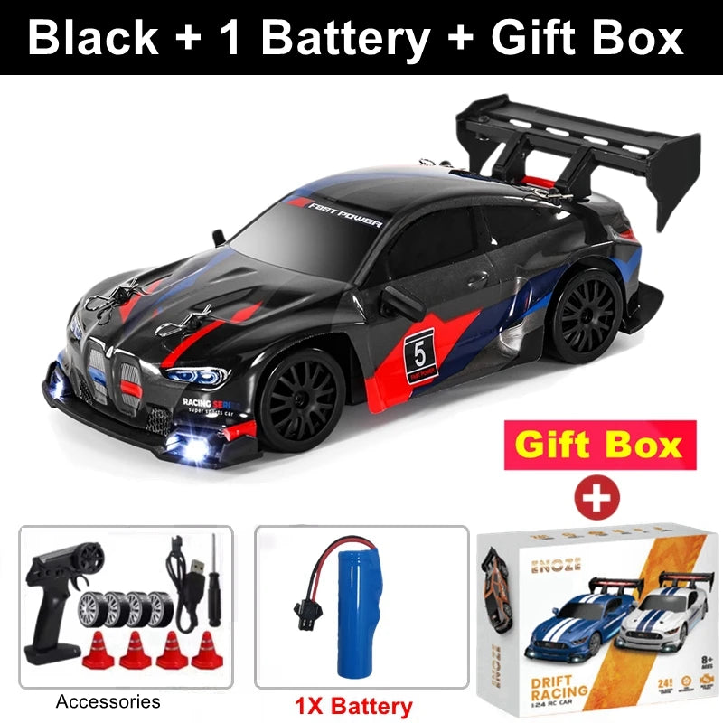 RC Drift Car 1:24 4WD Remote Control Racing Car