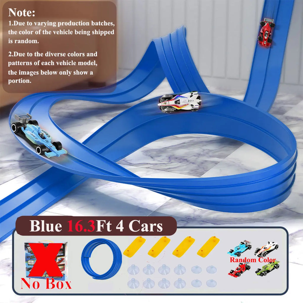 Flexible Race Track – DIY Portable Toy Car Track