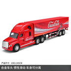 1:64 Diecast Truck Model – Alloy Container Vehicle Collectible