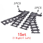 Train Track Building Blocks – Flexible DIY Railway Set