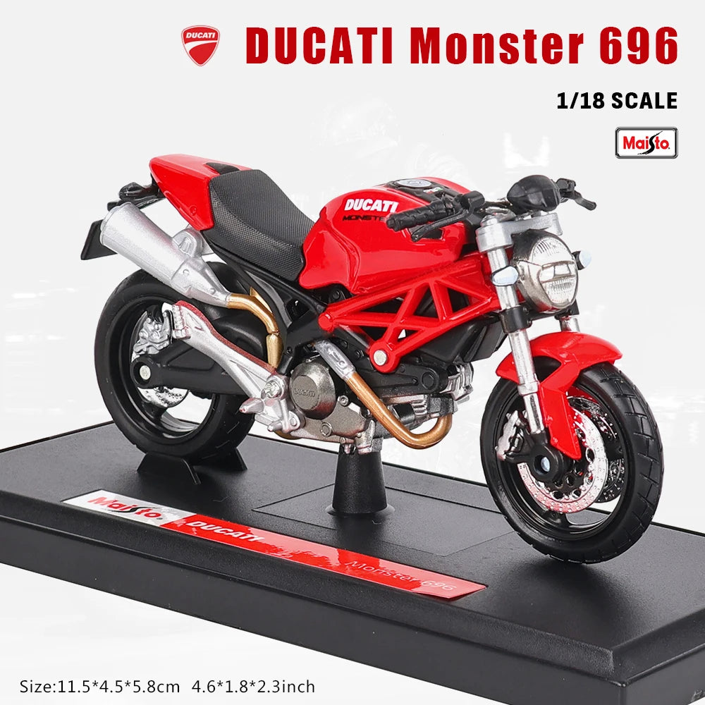 1:18 Diecast Motorcycle – Alloy Model Collection