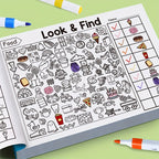 Find & Color Activity Book – 100+ Hidden Object Puzzle Pages
