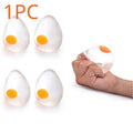Egg Squishy Ball – Clear Squeeze Sensory Stress Relief Toy