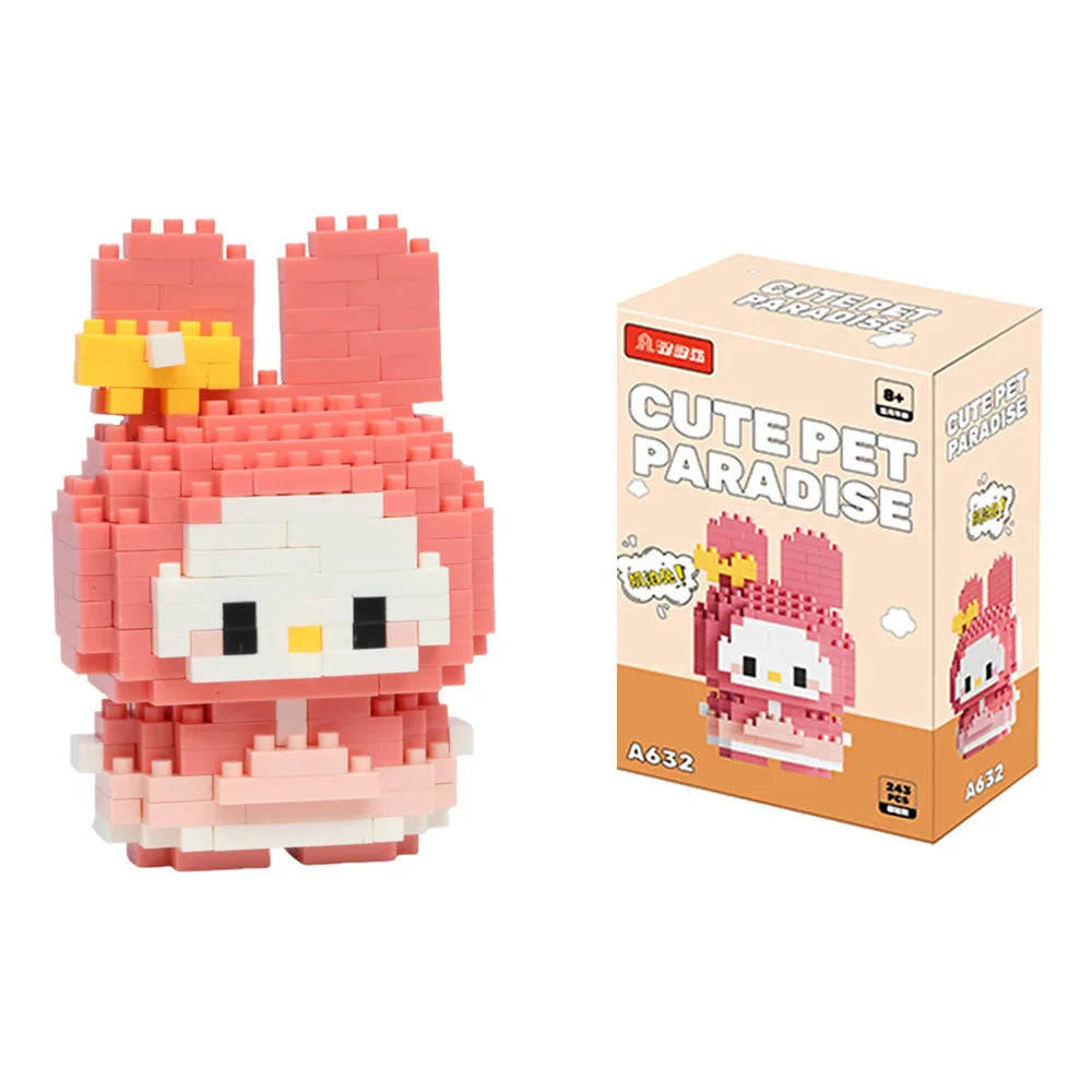 Building Block Figures – Mini Cartoon Set