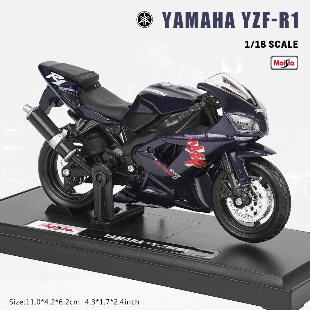 1:18 Diecast Motorcycle – Alloy Model Collection