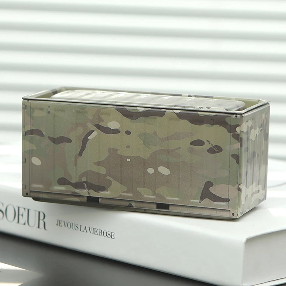 Mini Storage Box – Iron Desktop Container for Small Items