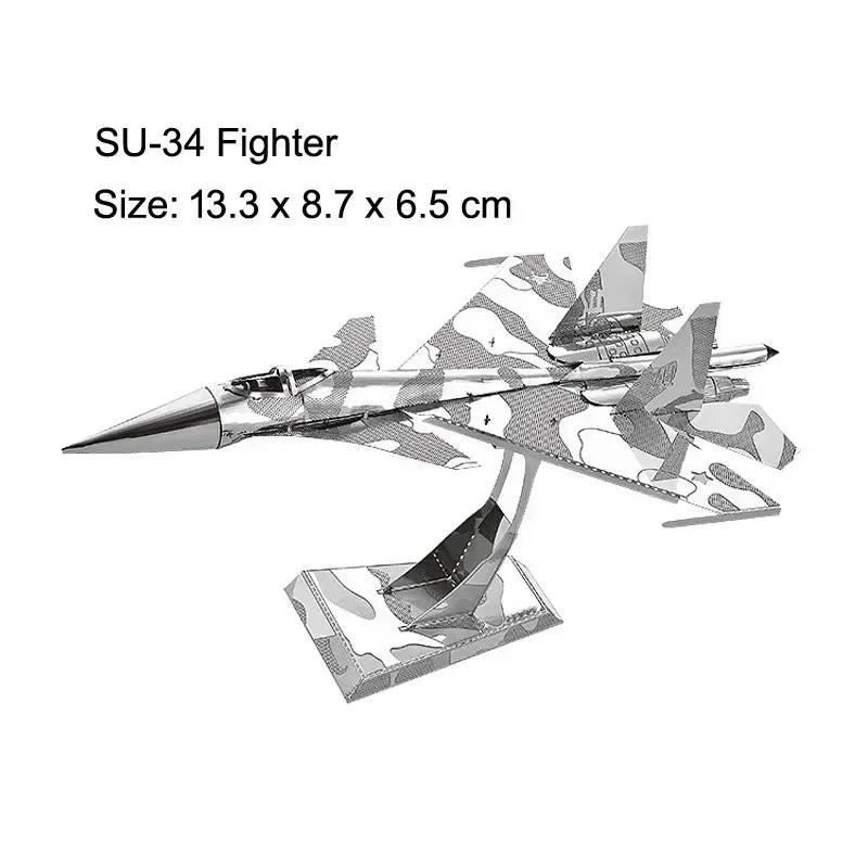 3D Metal Puzzle – Military Model Kit