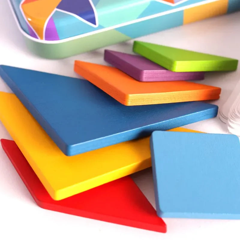 Wooden Jigsaw Puzzle – 3D Animal Toy