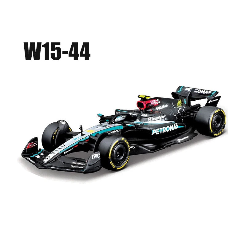 Bburago 1:43 Aston Martin AMR23 Mercedes W14 Red Bull RB19 Miami GP Ferrari SF23 Alpine A523 F1 Model Formula Car Static Racing