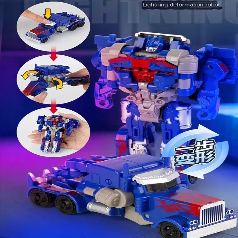 Transforming Robot Car Toy Action Figure