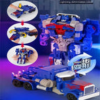 One-Step Transforming Robot Car Toy Action Figure