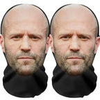 1/2/5PCs Funny 3D Elastic Realistic Celebrity Mask Visualized Masks Full Face Cosplay Balaclava Halloween Party Props Headcovers