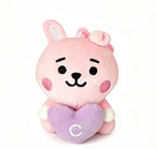Hot B-T-21 Plush Toy Tata Koay Shooky Mang Cooky Cartoon Animal Backpack Key Mobile Phone Pendant Office Toys Friend Gift