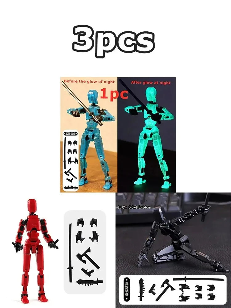 Action Figure – 14CM Movable Robot