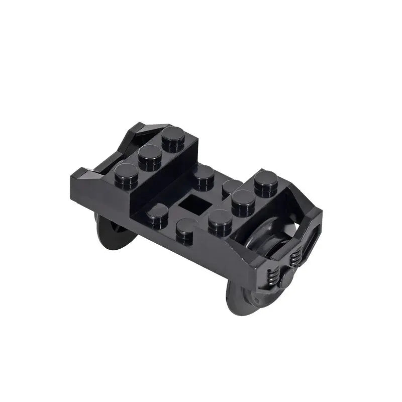 Train Building Blocks – DIY Carriage Wheel Model Building Set