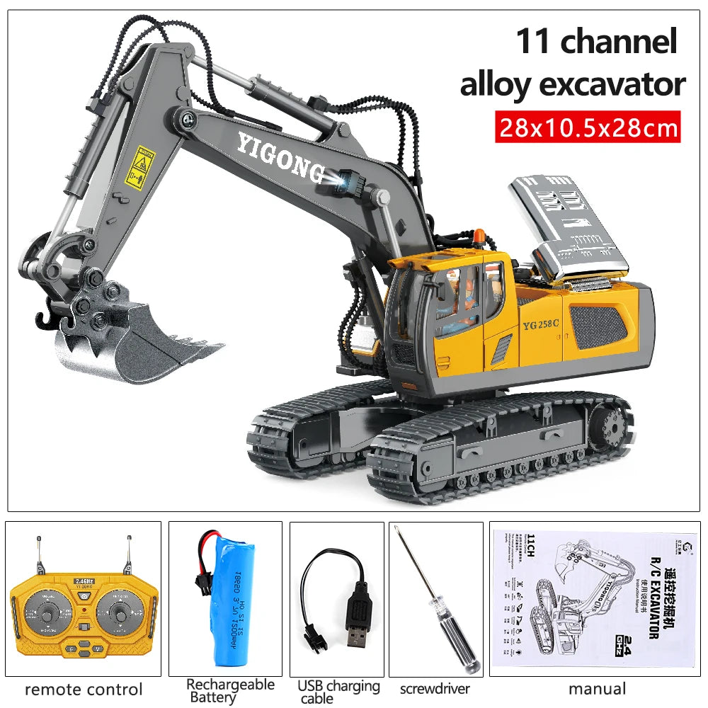 RC Excavator Truck – With Remote Control