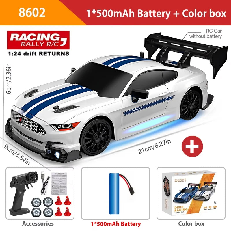 RC Drift Car – High-Speed Car with LED Lights