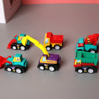 6-Piece Pull Back Toy Cars Set