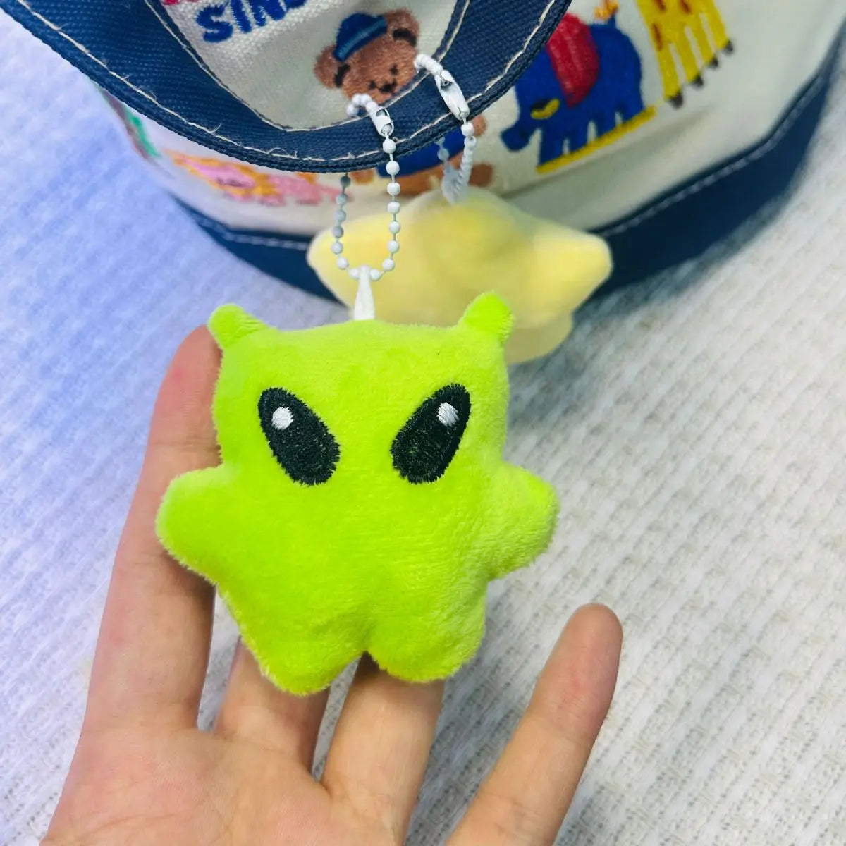 New Cartoon Cute Star High Beauty Doll Pendant Mobile Phone Rope Bag Pendant Car Keychain Versatile