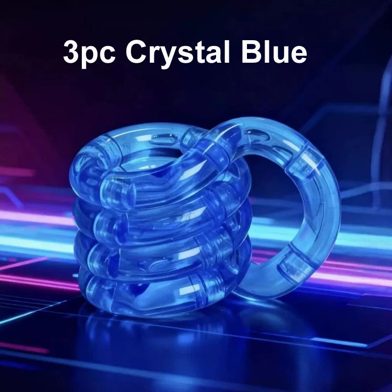 Twist Rope Fidget Toy – Rainbow Deformable Stress Relief Rope