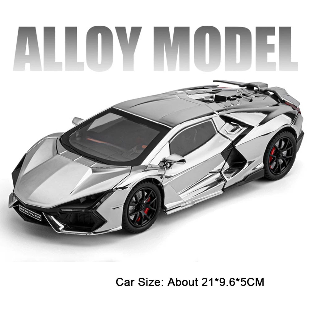 Diecast Sports Car – 1:24 Alloy Toy