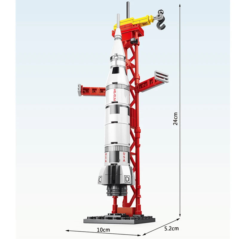 Space Rocket Building Blocks – Manned Spacecraft Model Kit
