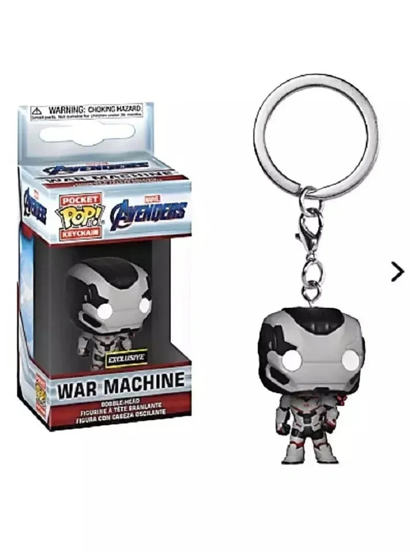 Superhero Keychain Figure – 4cm Vinyl Collectible Toy