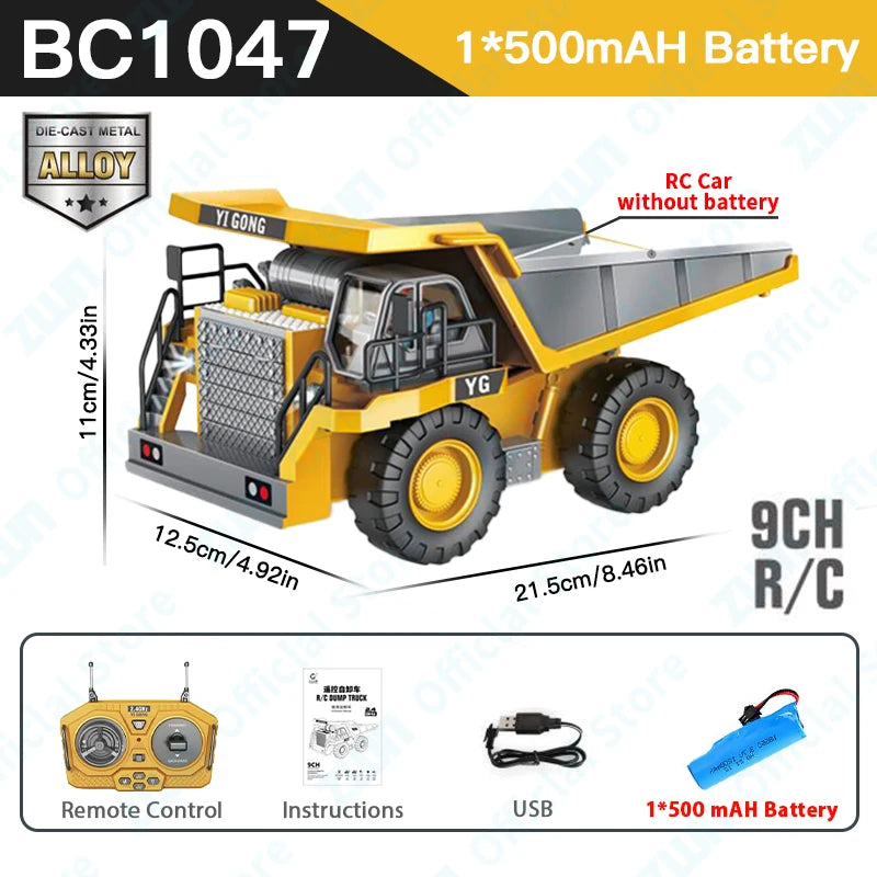 RC Excavator 1:24 – Remote Control Construction Vehicle