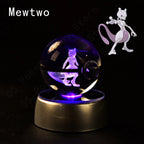 3D Crystal Ball Lamp – Glass LED Night Light Collectible