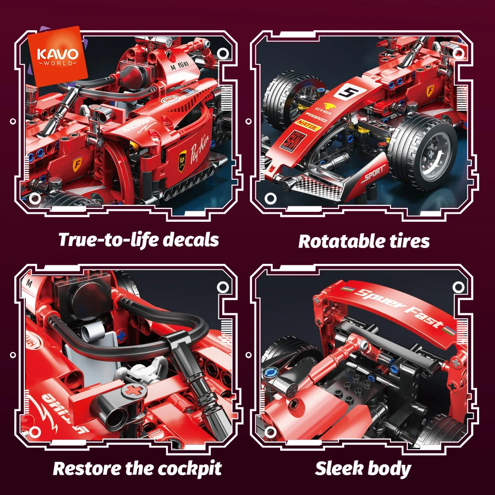 RC Car Building Blocks – DIY Racing Car