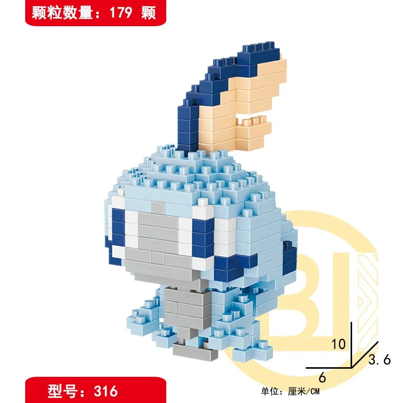 Mini Building Blocks DIY Character Assemble Model Set