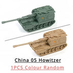 Tank Model Kit – 1:144 Scale Military Tank Set