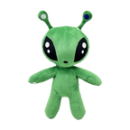 30cm Alien Plush Toy – Green Soft Stuffed Character