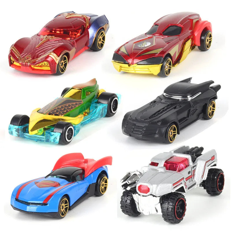 Superhero Diecast Car – Mini Hero Vehicle for Display & Play