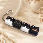 Animal Keychain – Cute Resin Key Ring & Bag Charm