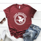 Camp Half Blood T Shirts Fall Training Camp Game Tshirt Halloween Magical Gift Percy Jackson Shirt Unisex T-shirts Harajuku Tees