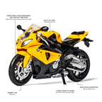1:12 Diecast Motorcycle Model – S1000RR Racing Collectible