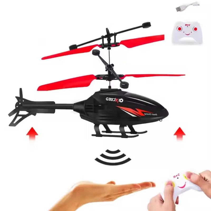 RC Helicopter – Dual-Mode Crash-Flying Toy