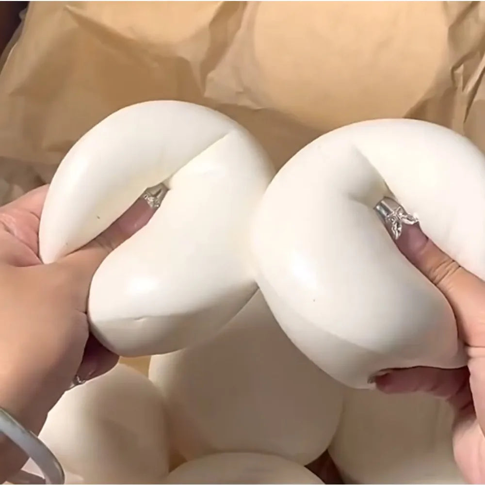 Taba Squishy Yogurt Cake Bread Squeeze Toy Soft Stress Relief Slow Rising Sensory Fidget Toys for Kids and Adults Relaxing Gifts