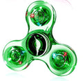 LED Fidget Spinner – Light Up Glow in the Dark Gyroscope Toy