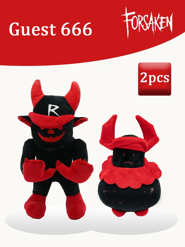 TreasuringU New 30cm Chance Plush Toys Cute Cartoon Rabbits Stuffed Dolls Slasher Game Plushie For Boy Girl Birthday Gifts